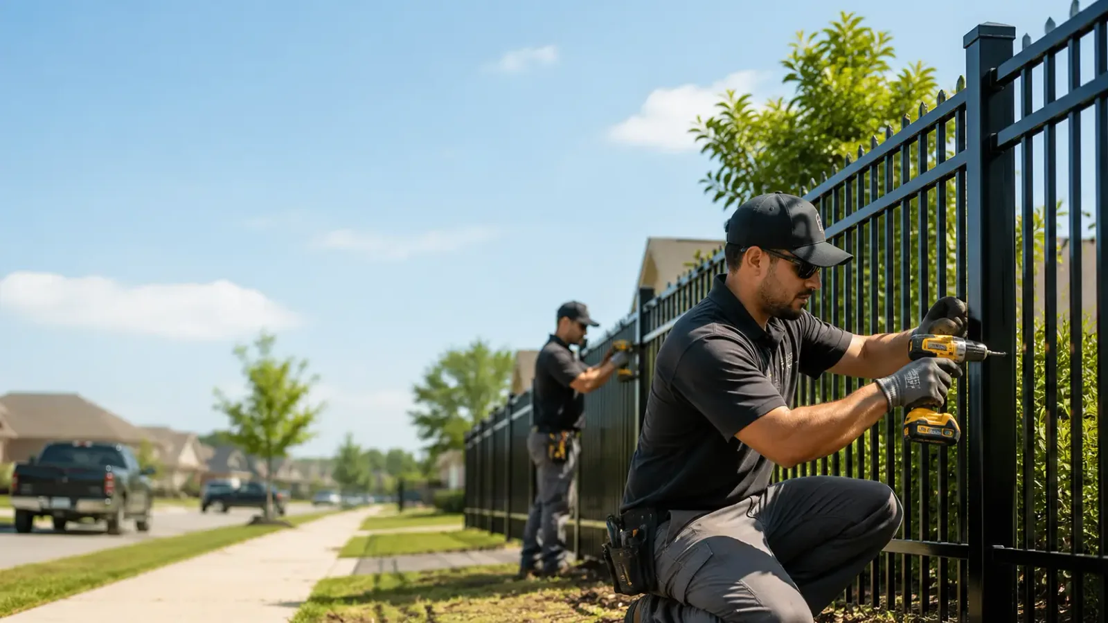 Metal Fence Installation in Boonsboro, MD